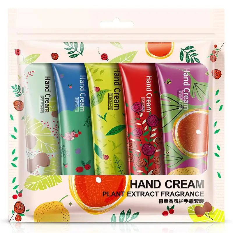 5Pcs/Box Smoothing Moisturizing Hand Cream for Protection Hand Replenishment Cream
5Pcs/Box Smoothing Moisturizing Hand Cream for Protection Hand Replenishment Cream