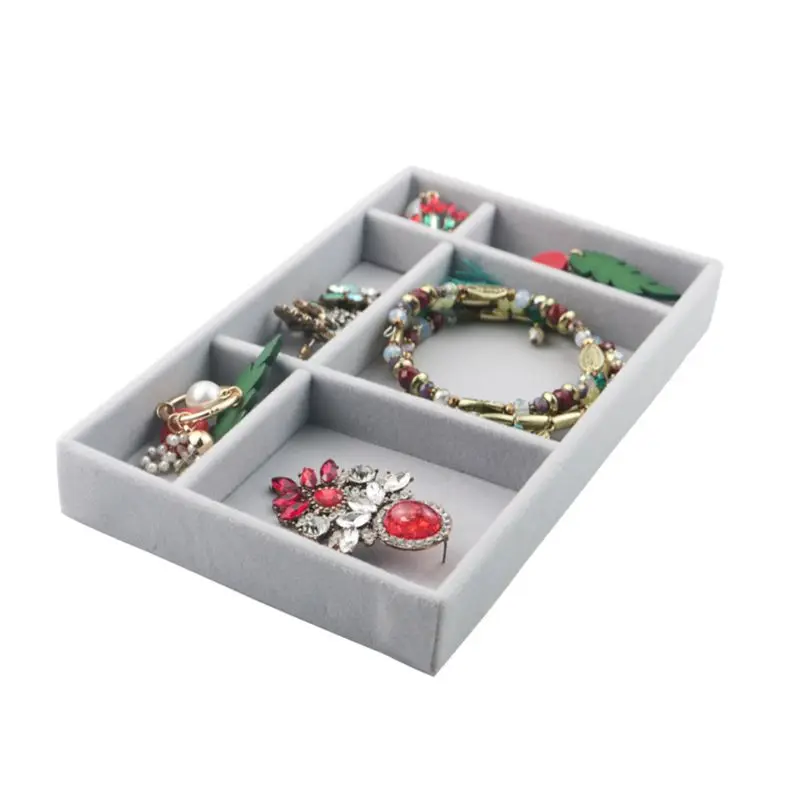 3Pcs Stackable Velvet Jewelry Trays Organizer Jewelry Storage Display Trays for Drawer Earring Necklace Bracelet Ring Organizer
3Pcs Stackable Velvet Jewelry Trays Organizer Jewelry Storage Display Trays for Drawer Earring Necklace Bracelet Ring Organizer