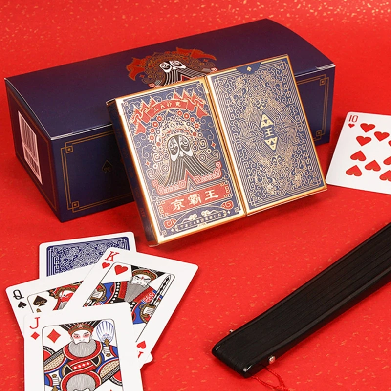 Chinese Style Peking Opera Poker Cards Chinese Traditional Culture Board Game Playing Cards 
Chinese Style Peking Opera Poker Cards Chinese Traditional Culture Board Game Playing Cards