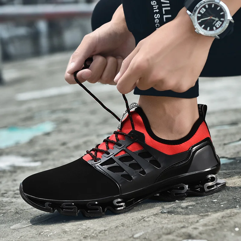 Blade Cushioning Men Running Shoes Big Size Sneakers Outdoor Sport Shoes Men Professional Training Shoes Athletic Jogging Shoes
Blade Cushioning Men Running Shoes Big Size Sneakers Outdoor Sport Shoes Men Professional Training Shoes Athletic Jogging Shoes