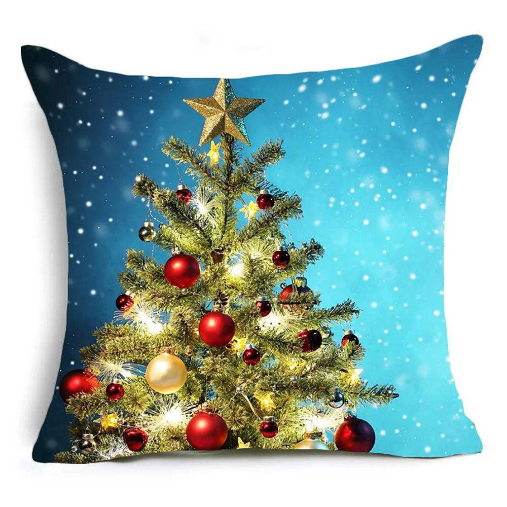 Lychee Christmas Series Cushion Case 45x45cm Polyester Peachskin Cushion Cover For Bedroom Home Office
Lychee Christmas Series Cushion Case 45x45cm Polyester Peachskin Cushion Cover For Bedroom Home Office