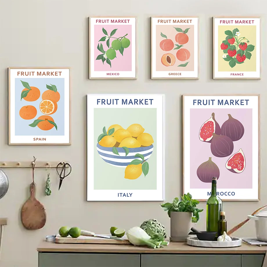 Fruit Market Lemon Orange Italy Morocco Wall Art Canvas Painting Nordic Posters And Prints Wall Pictures For Living Room Decor
Fruit Market Lemon Orange Italy Morocco Wall Art Canvas Painting Nordic Posters And Prints Wall Pictures For Living Room Decor