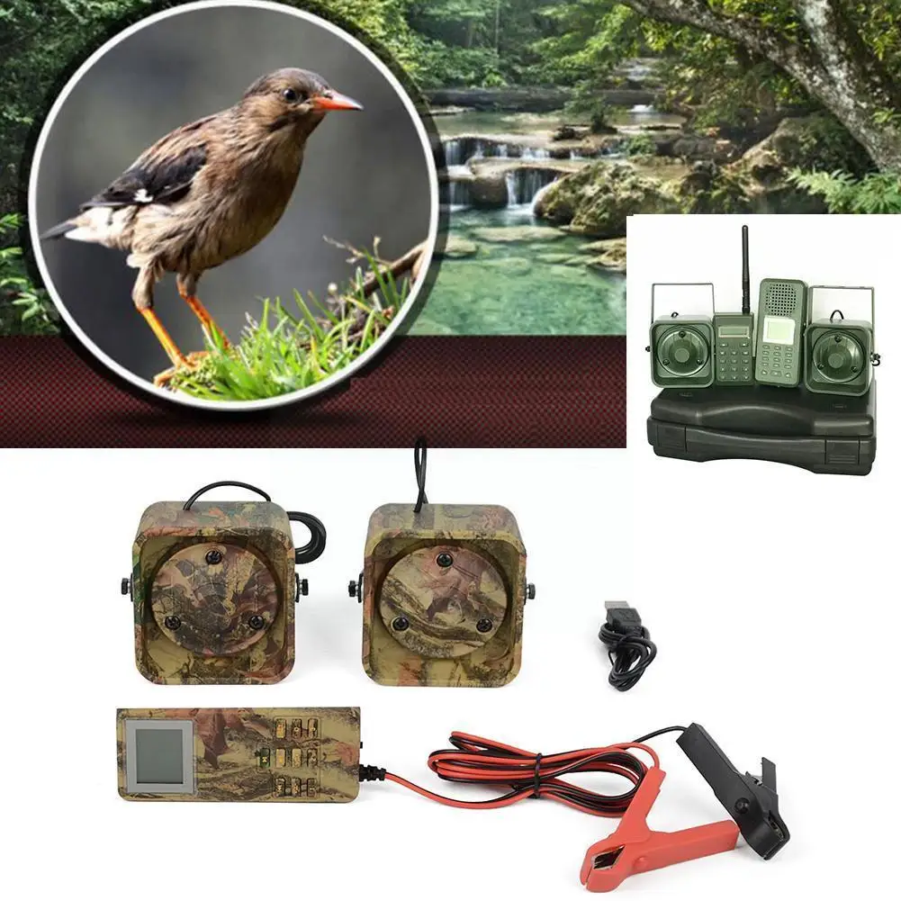 1pair/2pcs 50w 150db Camouflaged Duck Caller Decoy With Mp3 Supplies Birds Speaker Season Bait Timer Hunter Hunting Loud Se S0t4
1pair/2pcs 50w 150db Camouflaged Duck Caller Decoy With Mp3 Supplies Birds Speaker Season Bait Timer Hunter Hunting Loud Se S0t4