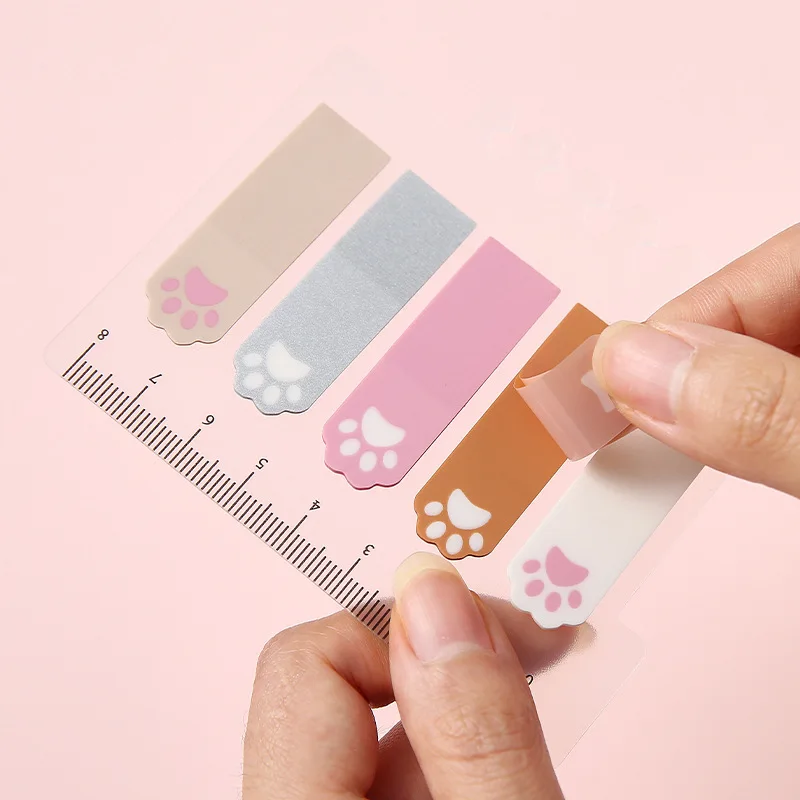 Kitten Paw Sticker Bookmarks Memo Pad Sticky Notepaper Page Flags Self-stick Tab Bookmark
Kitten Paw Sticker Bookmarks Memo Pad Sticky Notepaper Page Flags Self-stick Tab Bookmark