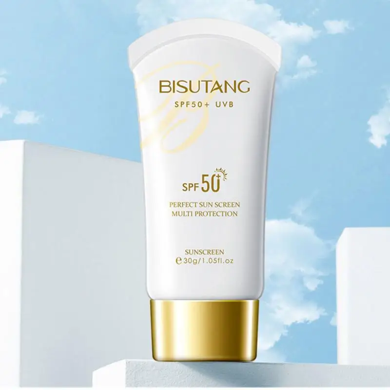 Bisutang sunscreen SPF50+ isolation cream moisturizing cosmetics UV protection Anti-age sunblock Cosmetic face makeup TSLM1
Bisutang sunscreen SPF50+ isolation cream moisturizing cosmetics UV protection Anti-age sunblock Cosmetic face makeup TSLM1