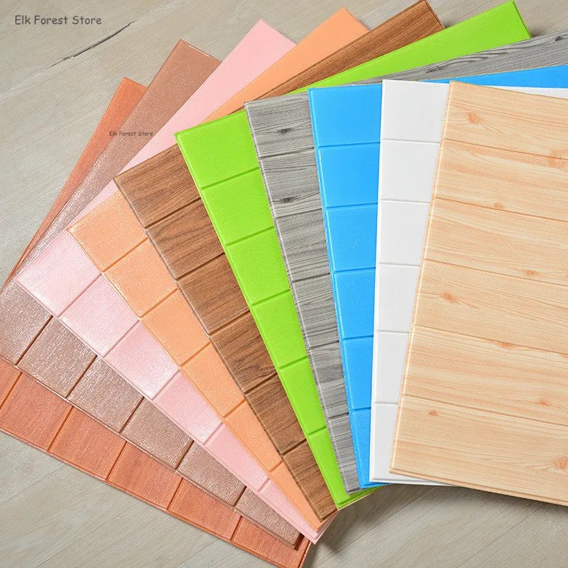 Novelty Wall Stickers, Imitation Wood Grain Wallpaper, Waterproof Foam Self-adhesive Wall Stickers Wall Panels
Novelty Wall Stickers, Imitation Wood Grain Wallpaper, Waterproof Foam Self-adhesive Wall Stickers Wall Panels