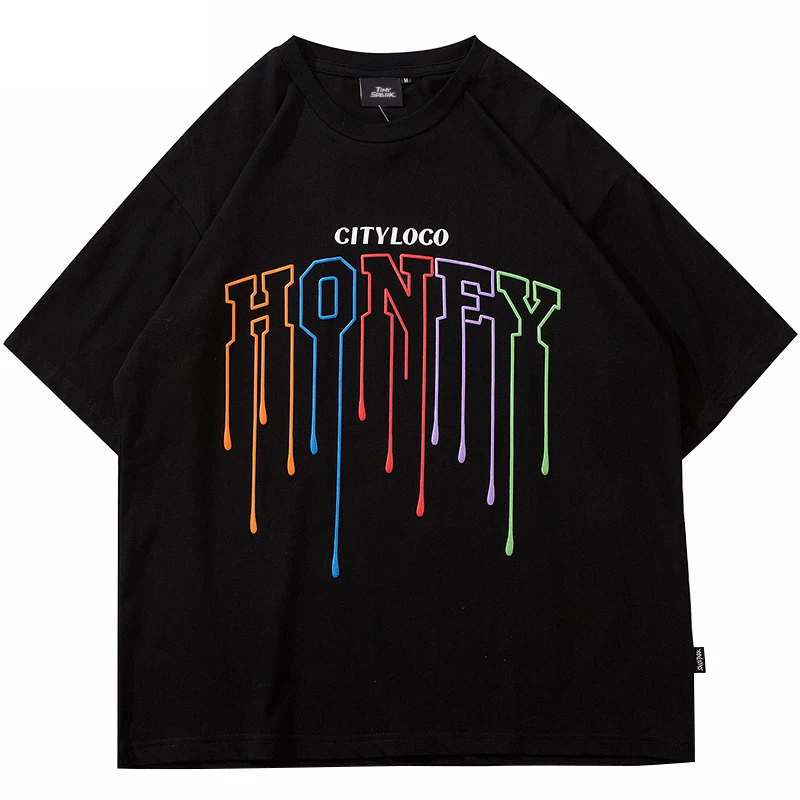 2021 Men Hip Hop Tshirt Streetwear Letter Illusion Printed T Shirt Tees Harajuku Cotton Spring Summer Short Sleeve T-Shirt Tops
2021 Men Hip Hop Tshirt Streetwear Letter Illusion Printed T Shirt Tees Harajuku Cotton Spring Summer Short Sleeve T-Shirt Tops
