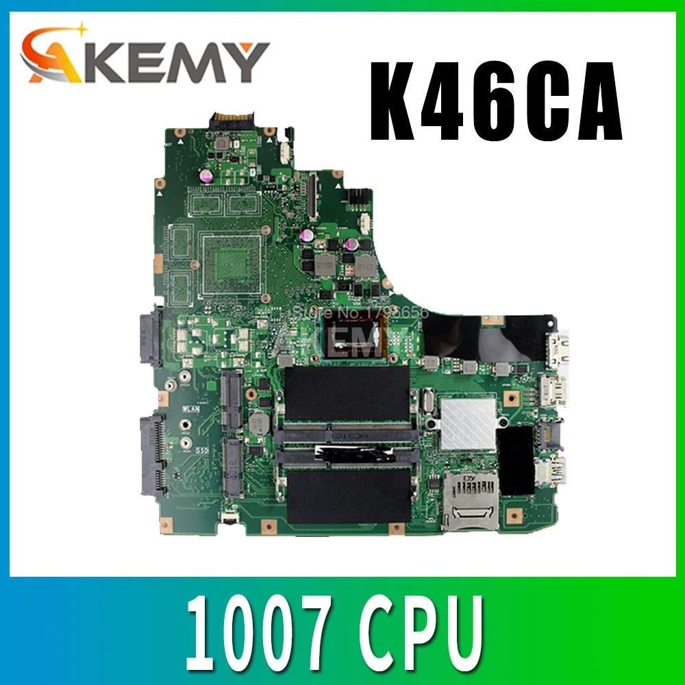 Для Asus K46CA K46CM S46C A46C материнская плата для ноутбука с 1007 CPU REV.2.0 материнская плата 100% полностью протестирована Бесплатная доставка
Для Asus K46CA K46CM S46C A46C материнская плата для ноутбука с 1007 CPU REV.2.0 материнская плата 100% полностью протестирована Бесплатная доставка