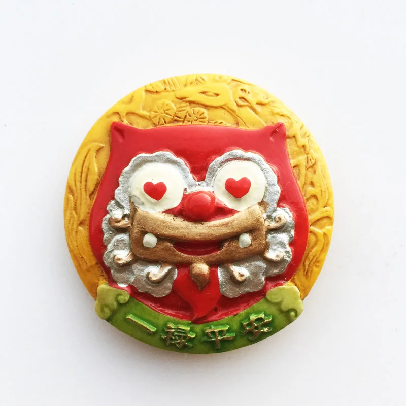 QIQIPP Chinese town house evil decorative crafts magnetic refrigerator stickers stereo snail animal face bit ring.
QIQIPP Chinese town house evil decorative crafts magnetic refrigerator stickers stereo snail animal face bit ring.