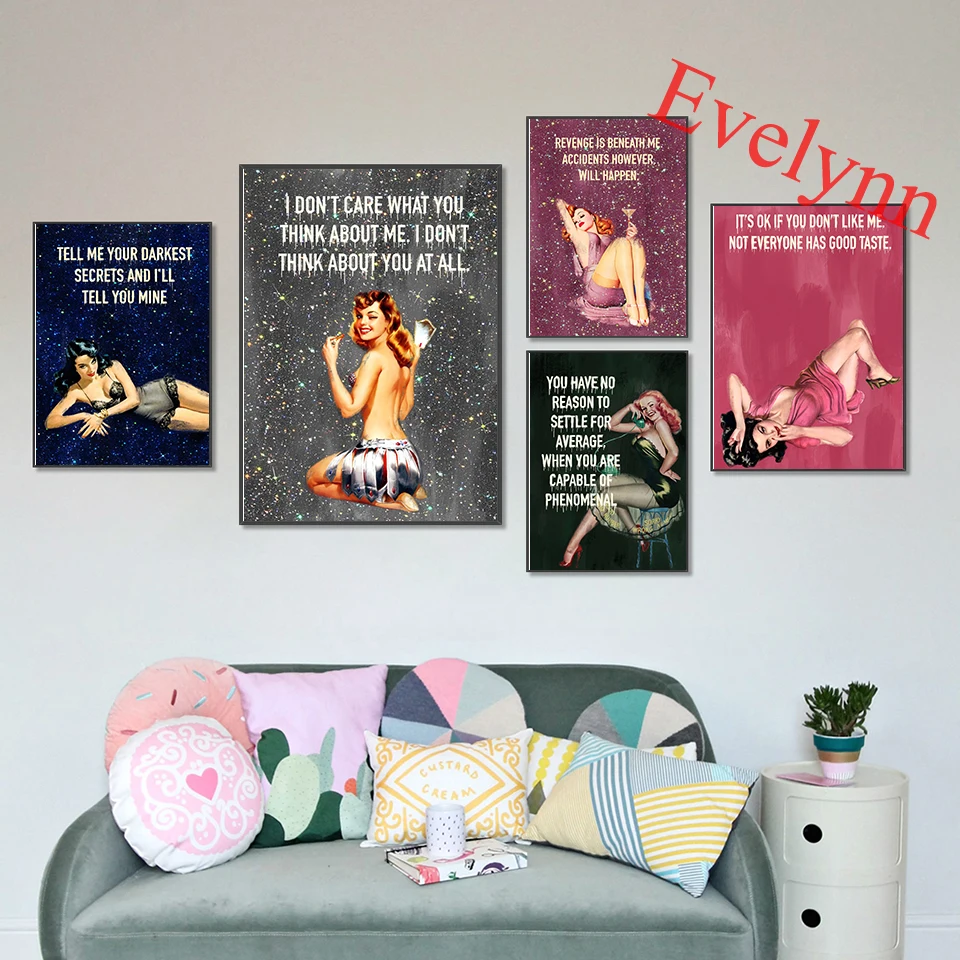 Fashion Sexy Charm A Woman Posters Reference Girl'S Room Decoration Home Decor Canvas Wall Art Prints Unique Gift
Fashion Sexy Charm A Woman Posters Reference Girl'S Room Decoration Home Decor Canvas Wall Art Prints Unique Gift