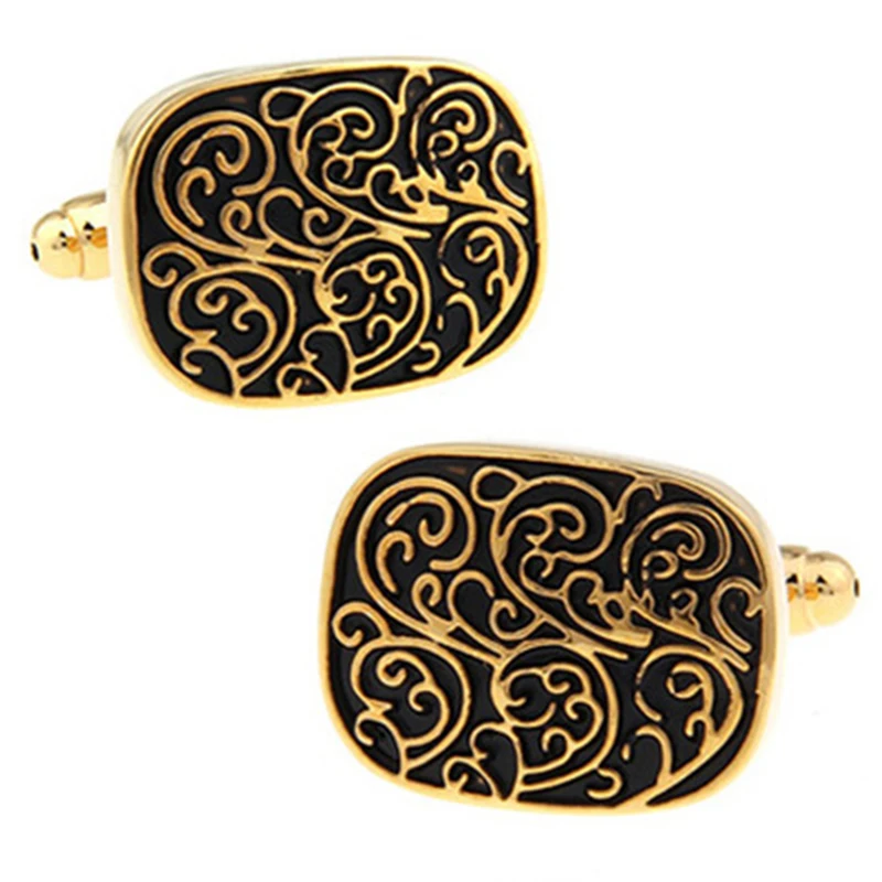 French Shirt Cufflinks Chinese Style Gold Color Retro Carved Totem Cuff Links Metal Mens Luxury Jewelry Gift for Men Accessories
French Shirt Cufflinks Chinese Style Gold Color Retro Carved Totem Cuff Links Metal Mens Luxury Jewelry Gift for Men Accessories