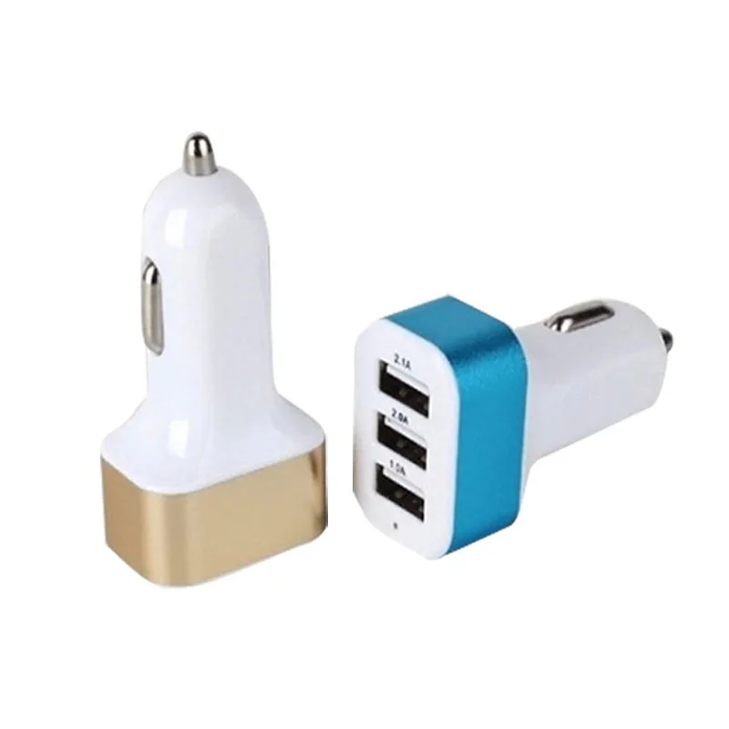 3 Port Car Charger 2.1a Smart Phone Usb Charger Car Cigarette Lighter One For Three Car Charger
3 Port Car Charger 2.1a Smart Phone Usb Charger Car Cigarette Lighter One For Three Car Charger