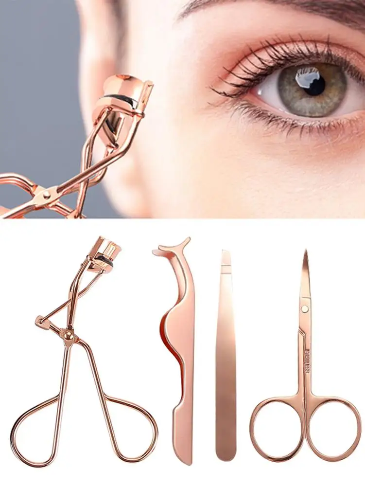 High Quality Eyelash Curler Set Tools Eyelashes Clip Eyebrow Pliers Scissors Nipper Auxiliary Clip Lady Lash Nature Curl Tool
High Quality Eyelash Curler Set Tools Eyelashes Clip Eyebrow Pliers Scissors Nipper Auxiliary Clip Lady Lash Nature Curl Tool