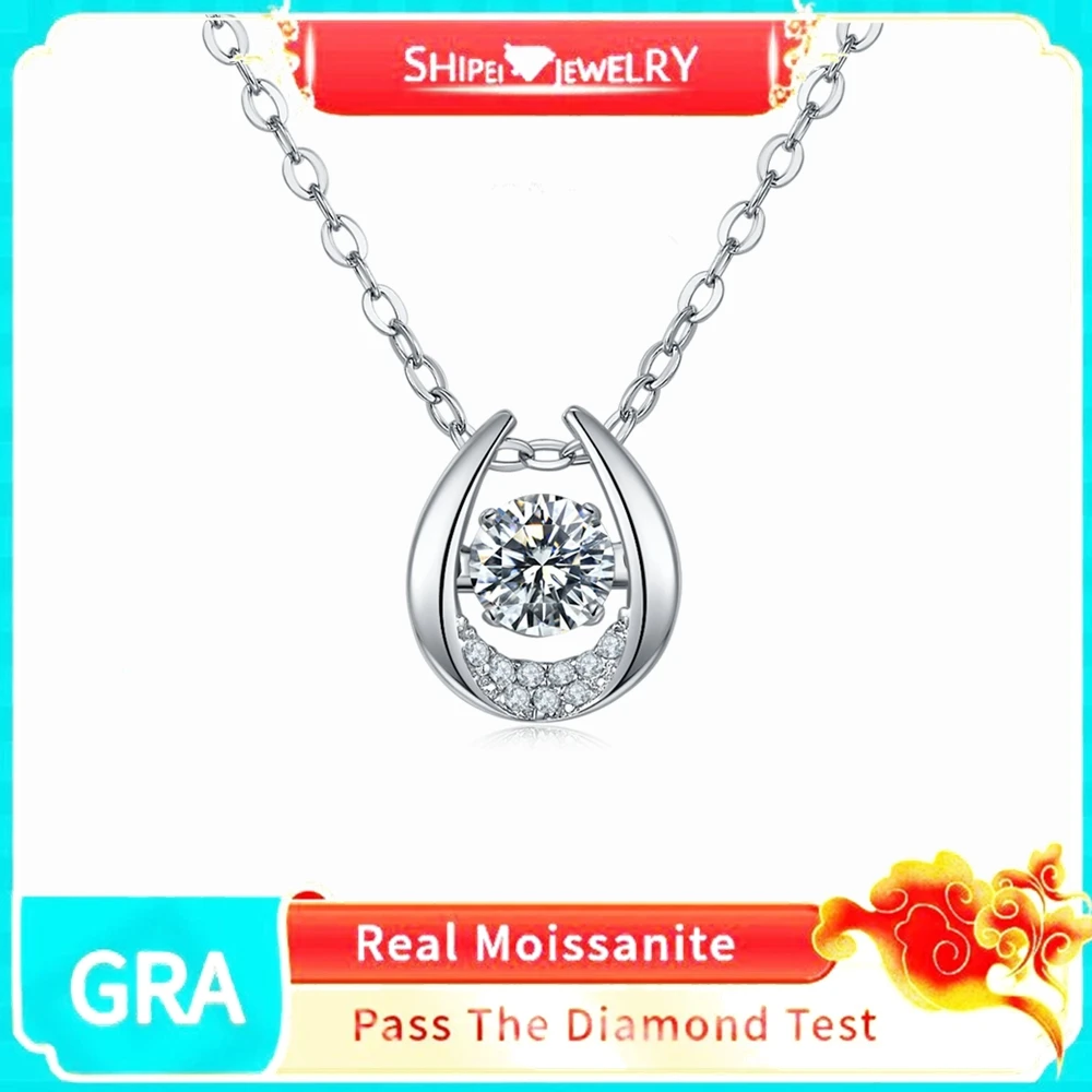 Shipei Luxury Solid 925 Sterling Silver 3EX 0.5CT VVS1 D Color Real Moissanite GRA Diamond Wedding Pendant Necklace Fine Jewelry
Shipei Luxury Solid 925 Sterling Silver 3EX 0.5CT VVS1 D Color Real Moissanite GRA Diamond Wedding Pendant Necklace Fine Jewelry