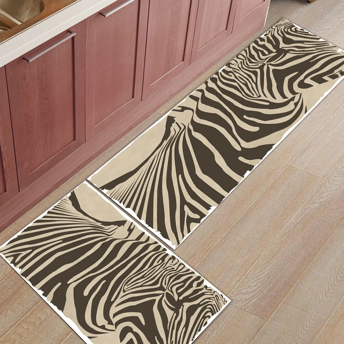 Outdoor Entrance Doormats Zebra Retro Stripes Kitchen Bathroom Long Non-slip Rug Living Room Bedroom Welcome Carpet
Outdoor Entrance Doormats Zebra Retro Stripes Kitchen Bathroom Long Non-slip Rug Living Room Bedroom Welcome Carpet