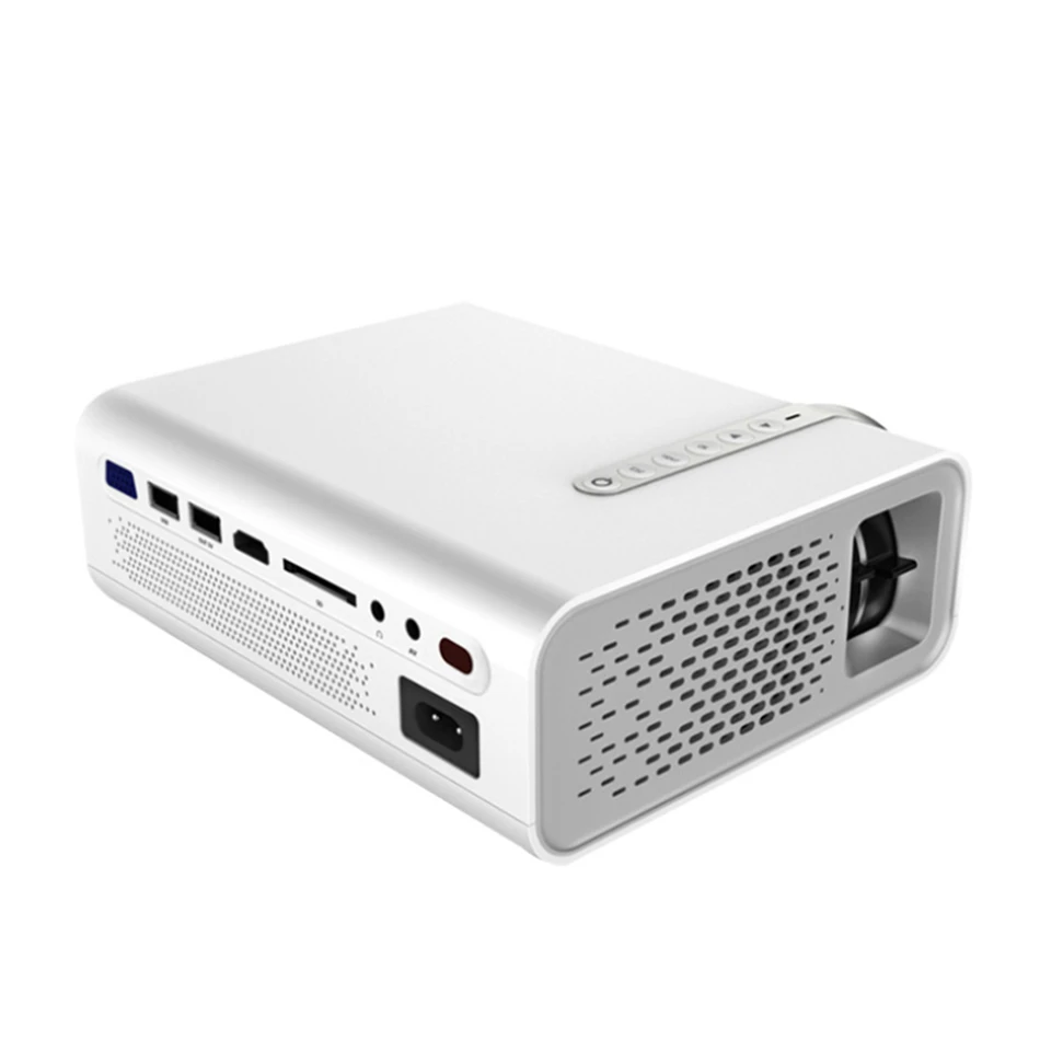 YG520 Mini LED Projector Support 1920x1080, USB AV SD. Home Theater, Snyc display With Phone Movie Beamer Proyector
YG520 Mini LED Projector Support 1920x1080, USB AV SD. Home Theater, Snyc display With Phone Movie Beamer Proyector