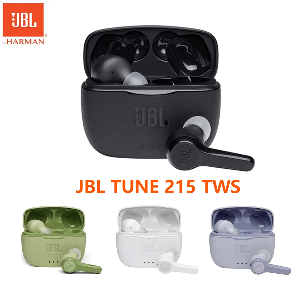 

JBL TUNE 215 TWS настоящие Беспроводные Bluetooth 5,0 наушники T215 TWS Стерео звонки наушники бас звук гарнитура с микрофоном зарядный чехол