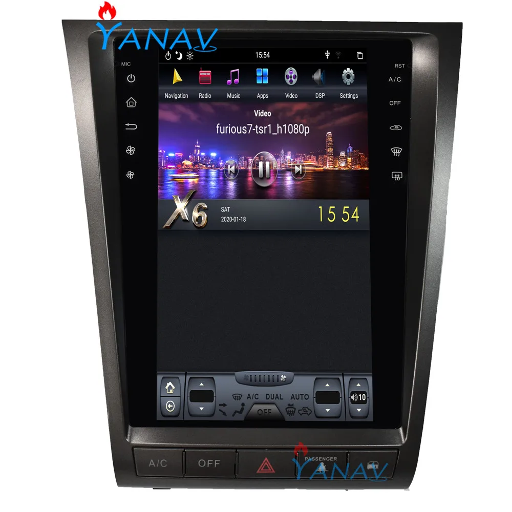 For-Lexus GS300 GS350 GS430 Android Touch Vertical Screen Tesla style DVD carplay navigation car GPS radio multimedia player
For-Lexus GS300 GS350 GS430 Android Touch Vertical Screen Tesla style DVD carplay navigation car GPS radio multimedia player