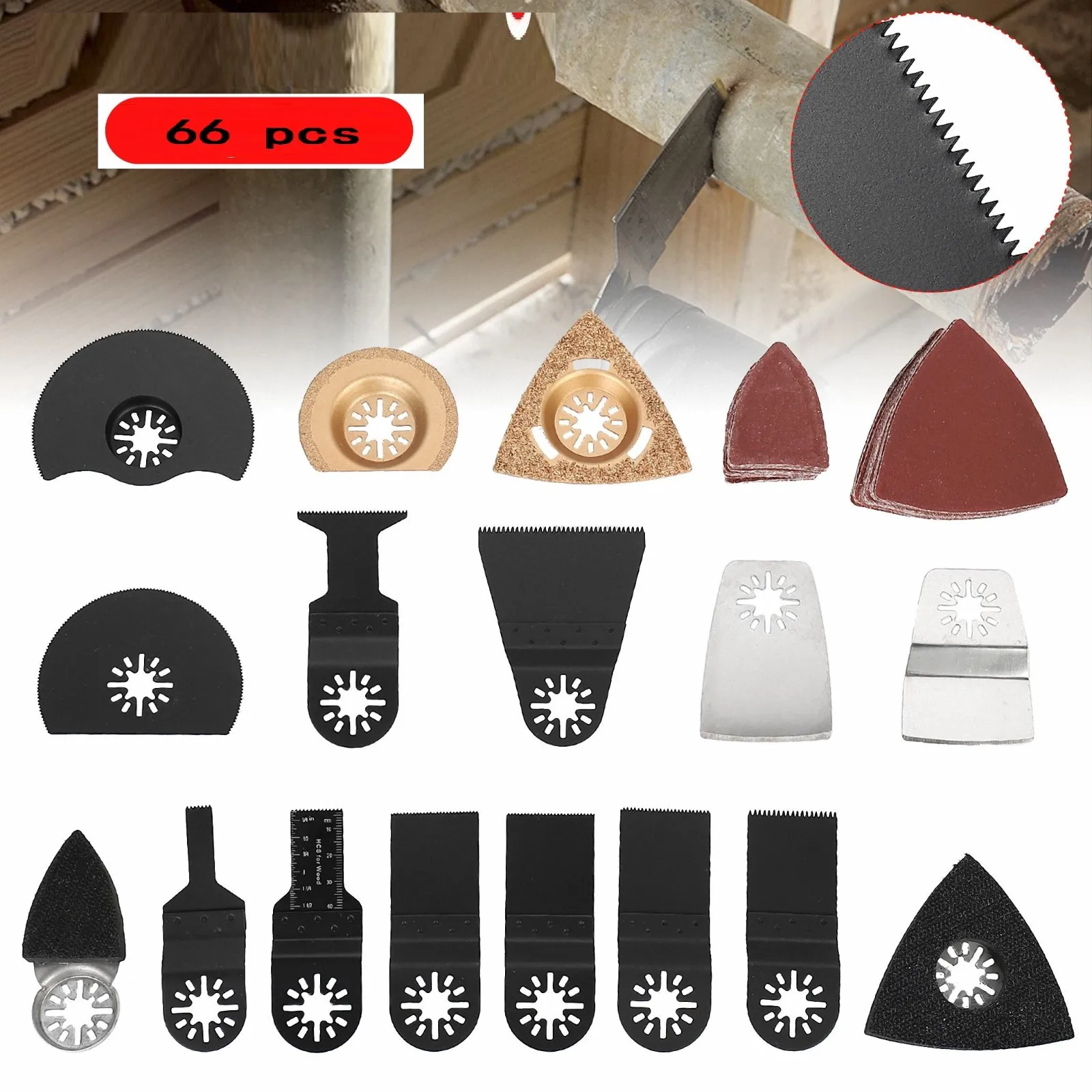 Soft Metal 66pcs Wood Blades Accessories Carbon Steel Cutters Cutting For MKT Labor Saving Longer Teeth
Soft Metal 66pcs Wood Blades Accessories Carbon Steel Cutters Cutting For MKT Labor Saving Longer Teeth