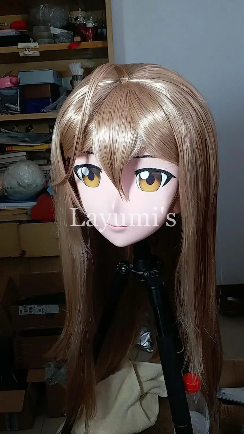 (JW-Mask10) Handmade Full Head Silicone Mask Masquerade Comics Crossdresser Doll Japan Cartoon Anime Girl Cosplay Kigurumi Masks 
(JW-Mask10) Handmade Full Head Silicone Mask Masquerade Comics Crossdresser Doll Japan Cartoon Anime Girl Cosplay Kigurumi Masks