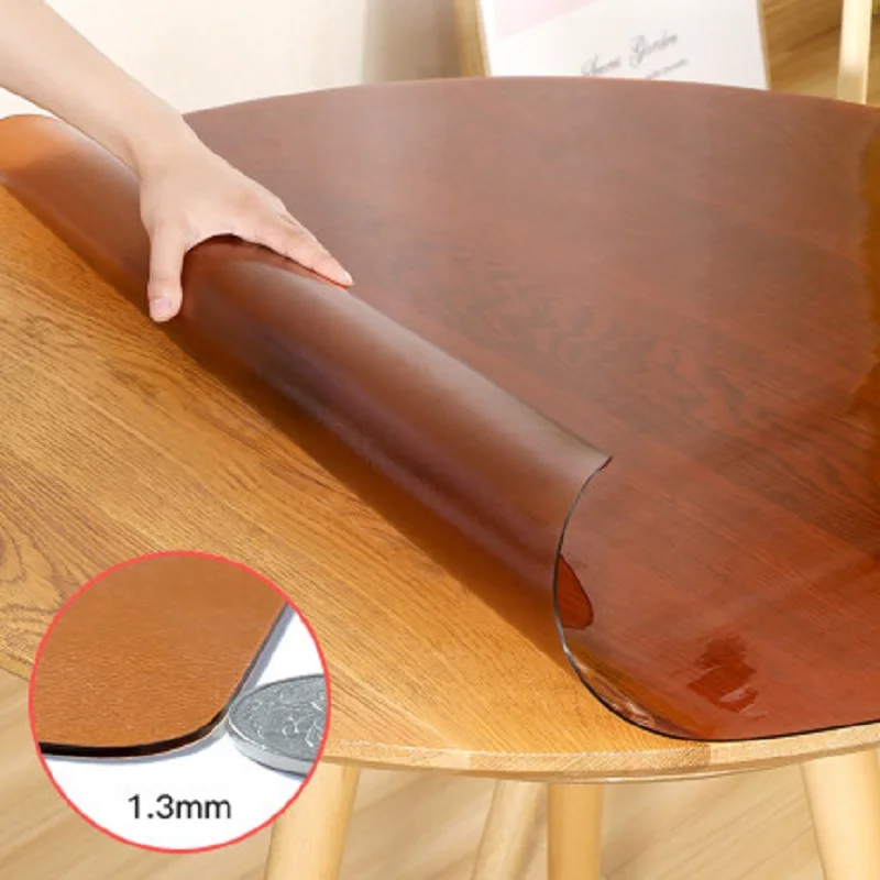 Table coffee table pads colored plastic pvc crystal plate nordic waterproof oil-proof disposable Round surface manteles
Table coffee table pads colored plastic pvc crystal plate nordic waterproof oil-proof disposable Round surface manteles