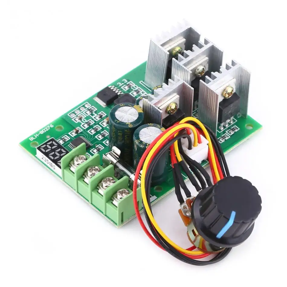 VBESTLIFE DC6-60V 30A Digital Display 0~100% Adjustable Drive Module PWM DC Motor Controller 
VBESTLIFE DC6-60V 30A Digital Display 0~100% Adjustable Drive Module PWM DC Motor Controller