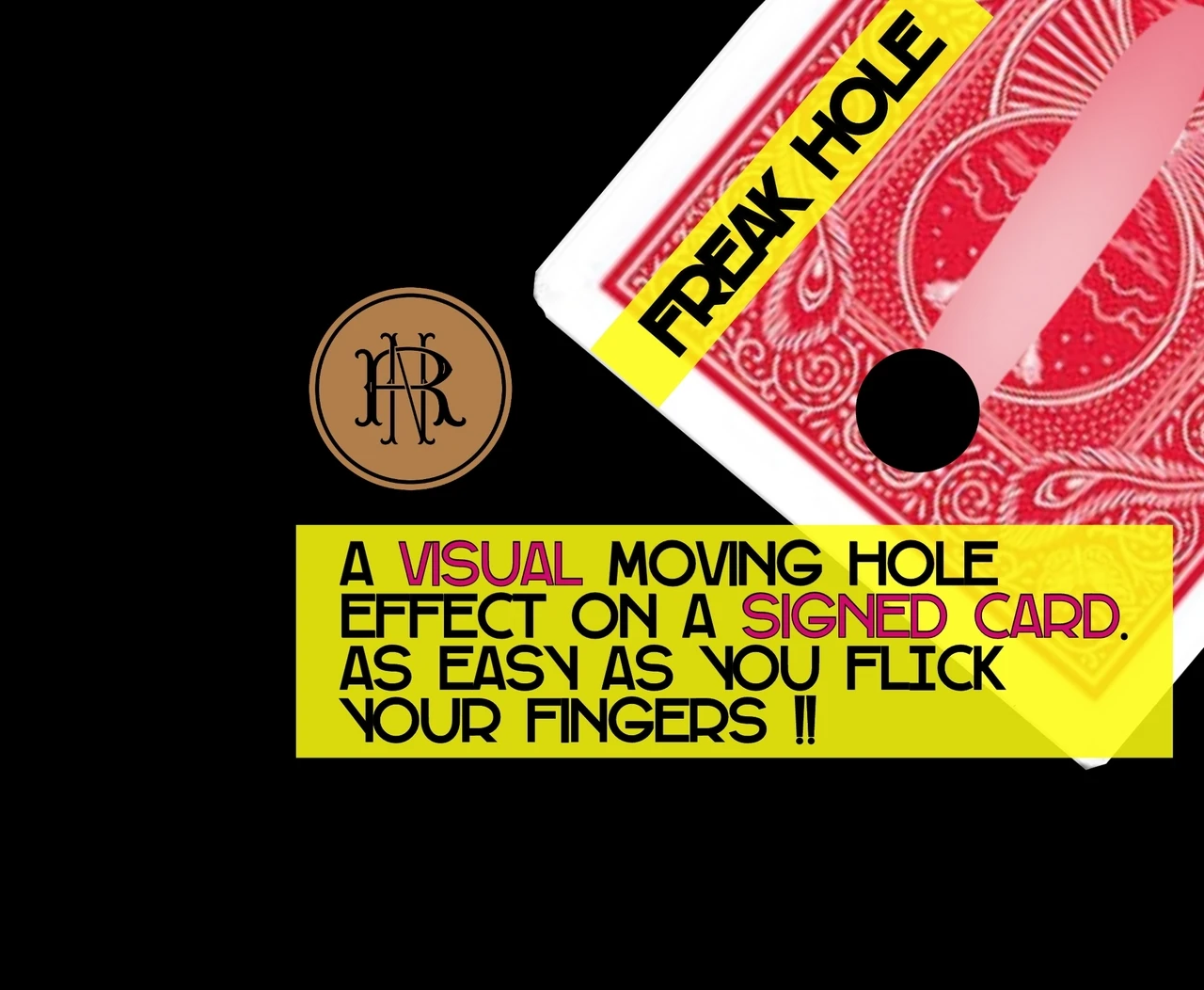 2019 Freak Hole by RN Magic Ideas Magic Instructions Magic trick 
2019 Freak Hole by RN Magic Ideas Magic Instructions Magic trick