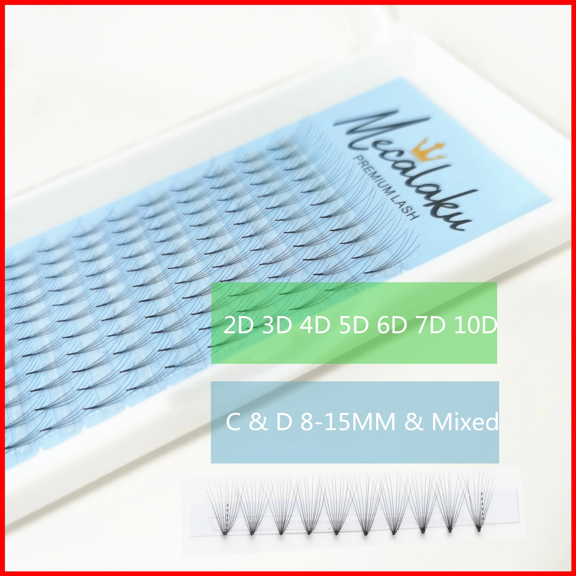 Mecalaku Premade Wide Fans Lash Russian Volume Eyelash Extensions Pre Made Lash Extension Faux Mink Lash
Mecalaku Premade Wide Fans Lash Russian Volume Eyelash Extensions Pre Made Lash Extension Faux Mink Lash