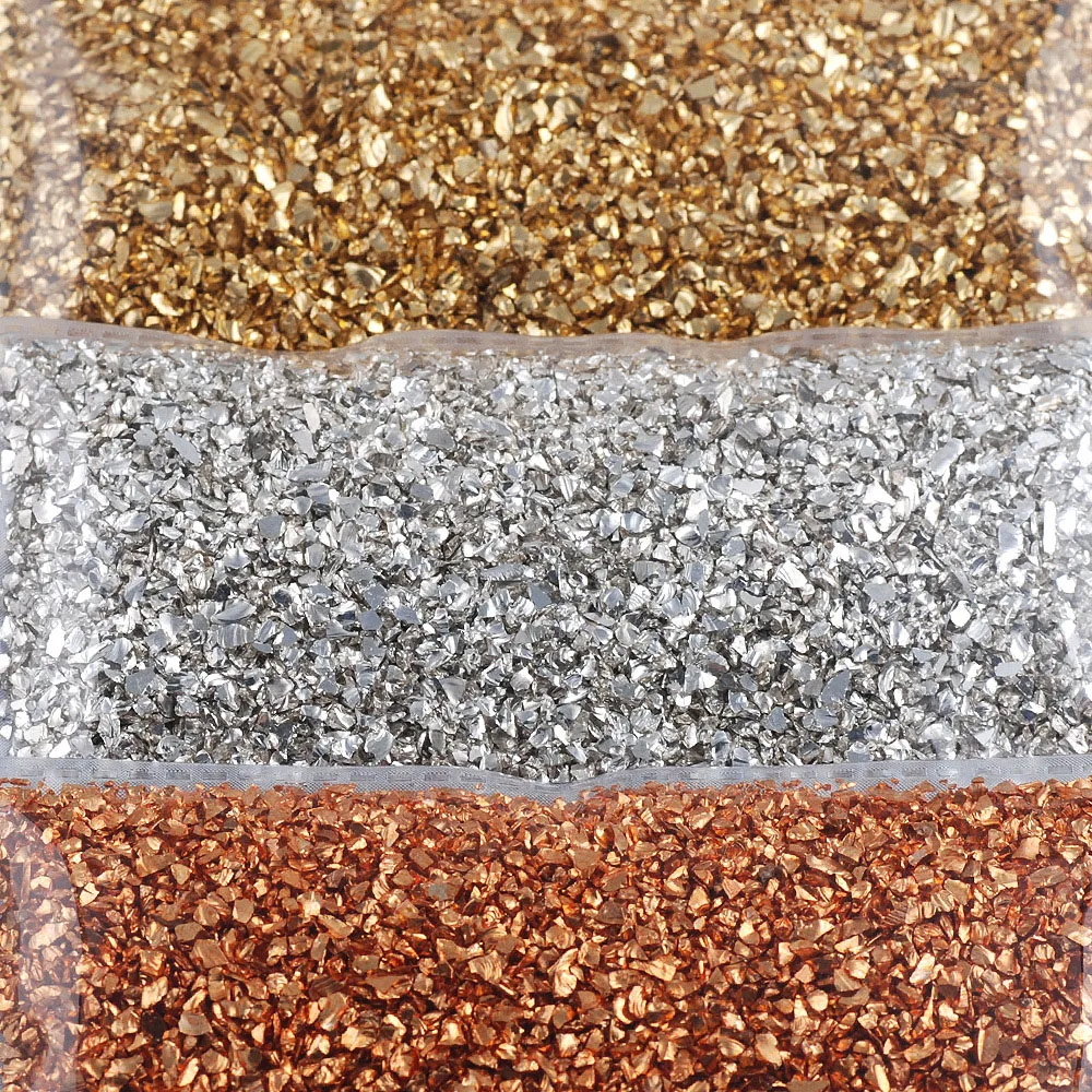 50g/Lot Glass Metal Crushed Stone Filler DIY Table Decoration Cake Fruit Coaster Filling Decorative Crystal For Epoxy Resin Mold
50g/Lot Glass Metal Crushed Stone Filler DIY Table Decoration Cake Fruit Coaster Filling Decorative Crystal For Epoxy Resin Mold