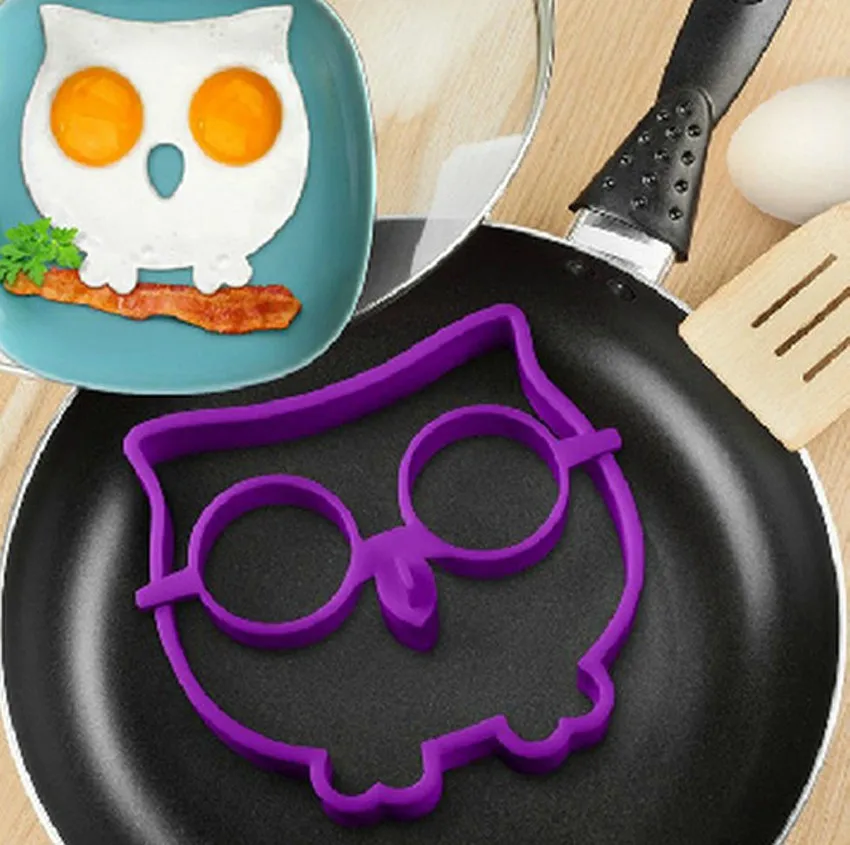 1PCS Purple Food-Grade Silicone Owl Fried Egg Mold Pancake Egg Frying Mould Funny Creative Kitchen Tool Fried Eggs Accessories
1PCS Purple Food-Grade Silicone Owl Fried Egg Mold Pancake Egg Frying Mould Funny Creative Kitchen Tool Fried Eggs Accessories