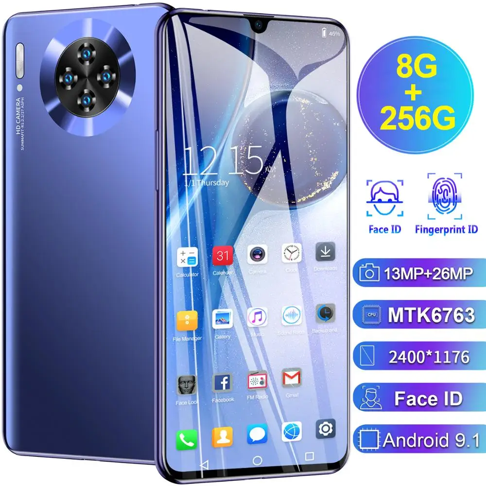 mate 30 pro smartphone 4G mobile phone 4G RAM quad-core Android phone 13MP HD camera 6.3-inch screen Global version
mate 30 pro smartphone 4G mobile phone 4G RAM quad-core Android phone 13MP HD camera 6.3-inch screen Global version