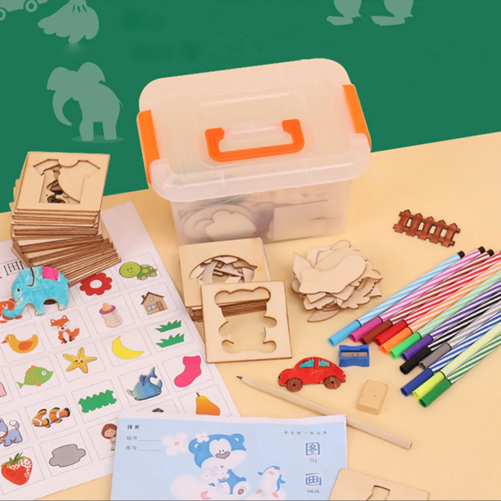 128 pcs Baby Toys Drawing Toys Painting Stencil Templates Coloring Board Children Creative Doodles Early Learning Education Toys
128 pcs Baby Toys Drawing Toys Painting Stencil Templates Coloring Board Children Creative Doodles Early Learning Education Toys