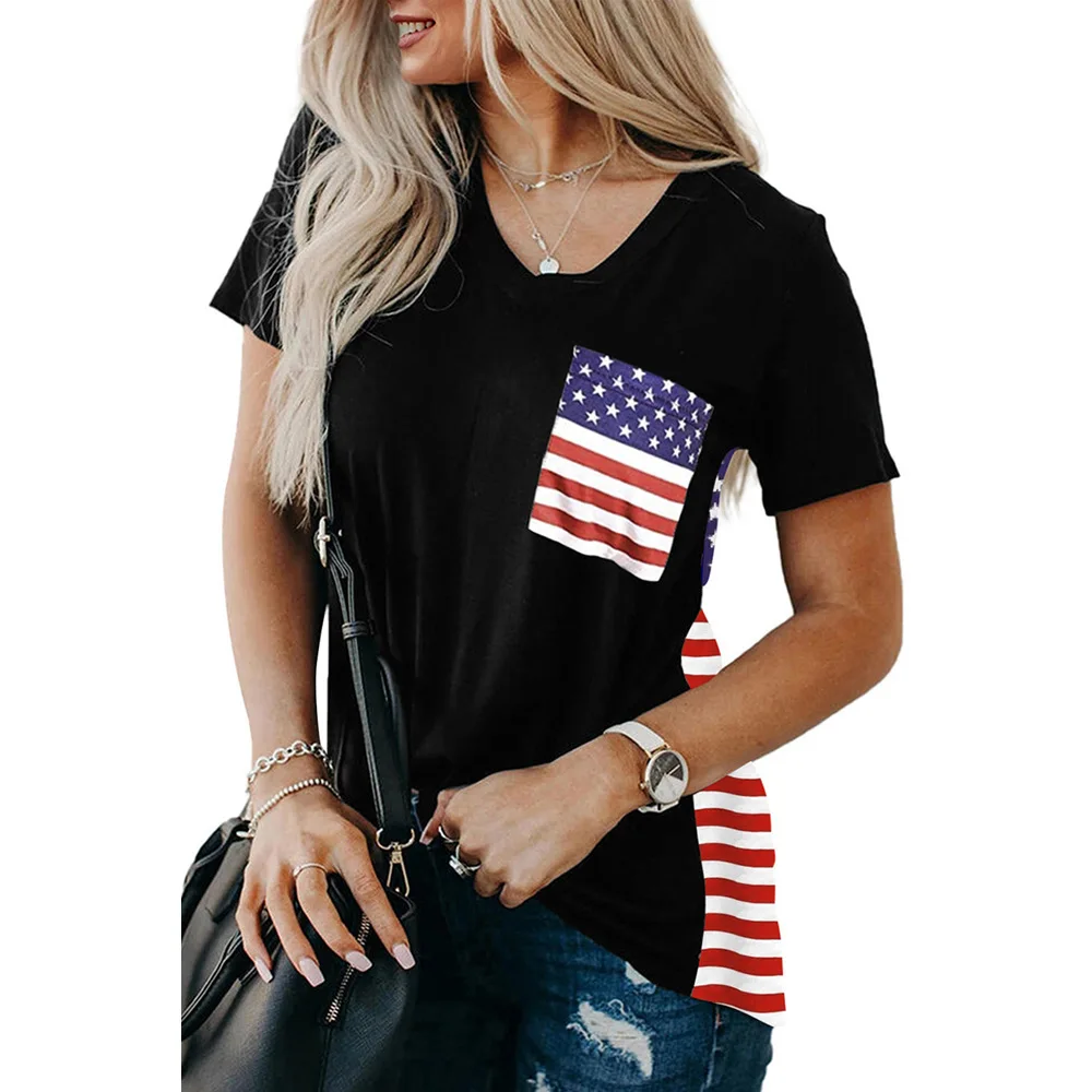 2021 summer new printed short-sleeved V-neck pullover T-shirt loose, comfortable and fashionable all-match
2021 summer new printed short-sleeved V-neck pullover T-shirt loose, comfortable and fashionable all-match