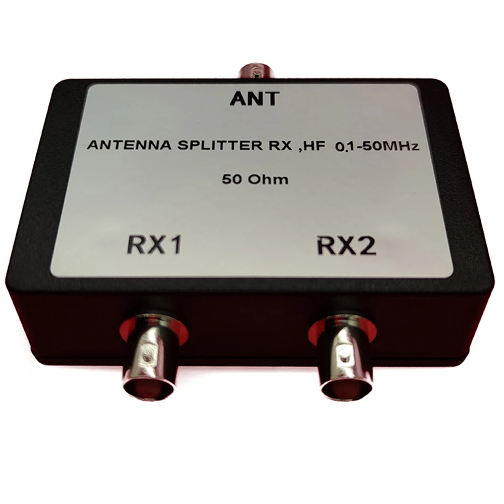 3.2DB HF антенна RX сплиттер 0,1-50 МГц 50 Ом для антенны BNC коннектор сплиттер 100 кгц-50 МГц
3.2DB HF антенна RX сплиттер 0,1-50 МГц 50 Ом для антенны BNC коннектор сплиттер 100 кгц-50 МГц