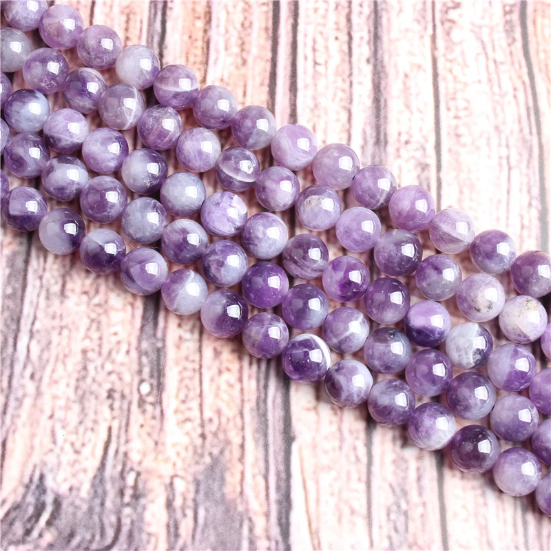 Amethyst Natural stone beads round beads for jewelry making Diy necklace bracelet 4/6/8/10/12 MM
Amethyst Natural stone beads round beads for jewelry making Diy necklace bracelet 4/6/8/10/12 MM