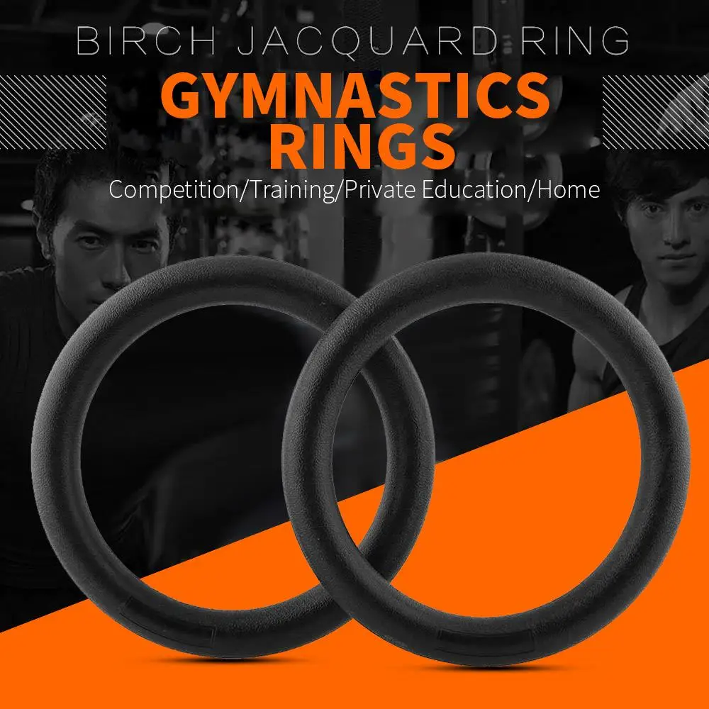 400kg ABS Gymnastic Ring Pull Up Ring High Quality Exercise Rings Fitness Durable Practical Wooden Muscle Ups Entertainment
400kg ABS Gymnastic Ring Pull Up Ring High Quality Exercise Rings Fitness Durable Practical Wooden Muscle Ups Entertainment