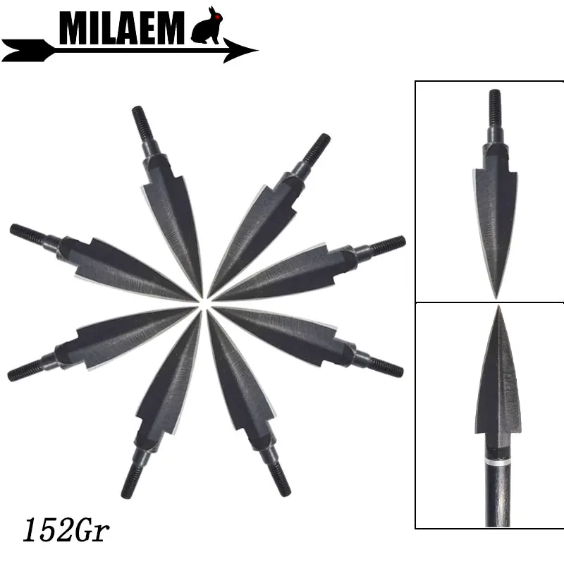 3/6/12pcs Archery Arrowhead 152Gr Hunting Broadheads Target Arrow Point Arrow Tips Practice Shooting Bow And Arrow Accessories
3/6/12pcs Archery Arrowhead 152Gr Hunting Broadheads Target Arrow Point Arrow Tips Practice Shooting Bow And Arrow Accessories