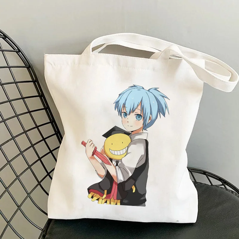 Japan Anime Assassination Classroom Koro Sensei Shopper Bag Handbags Shoulder Bags Casual Shopping Handbag Elegant Canvas Bag
Japan Anime Assassination Classroom Koro Sensei Shopper Bag Handbags Shoulder Bags Casual Shopping Handbag Elegant Canvas Bag