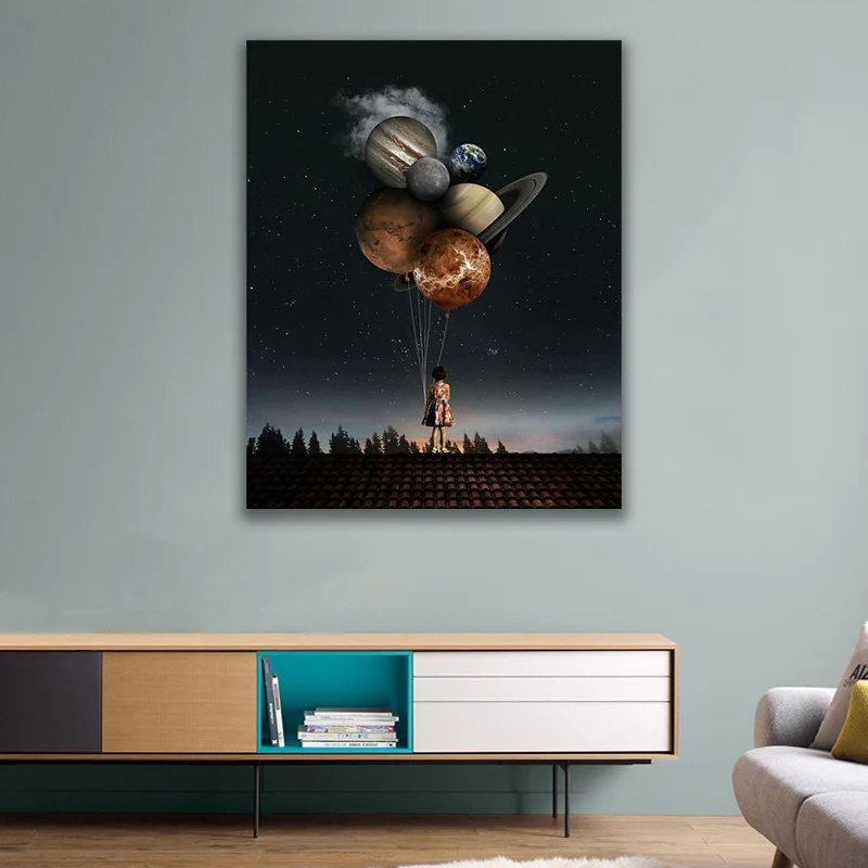 Abstract Girl Put Balloon Canvas Painting Posters and Print Cuadro Wall Art for Living Room Home Decor
Abstract Girl Put Balloon Canvas Painting Posters and Print Cuadro Wall Art for Living Room Home Decor