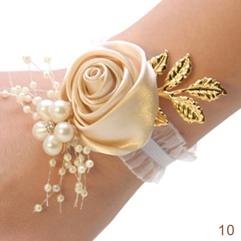 1pc Simulation Flower Forging Cloth Bride Sister Group Pearl Rose Wrist Flower for Wedding Props Bridesmaid Decoration Supplies
1pc Simulation Flower Forging Cloth Bride Sister Group Pearl Rose Wrist Flower for Wedding Props Bridesmaid Decoration Supplies