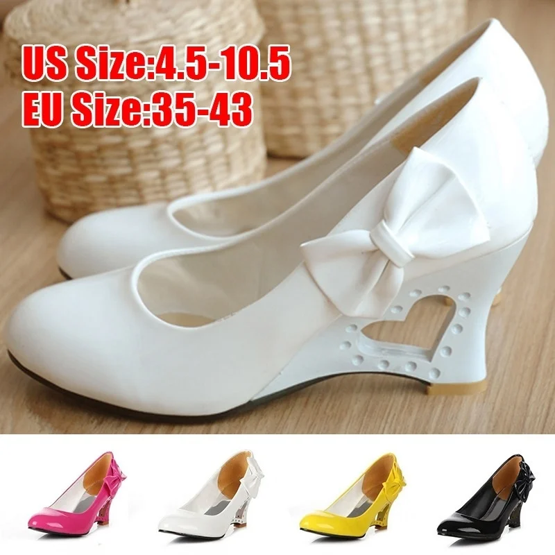Size:34-43 Elegant Women's Peach Heart Hollow Out Wedges Wedding Shoes ( Yellow,White,Black,Pink )
Size:34-43 Elegant Women's Peach Heart Hollow Out Wedges Wedding Shoes ( Yellow,White,Black,Pink )