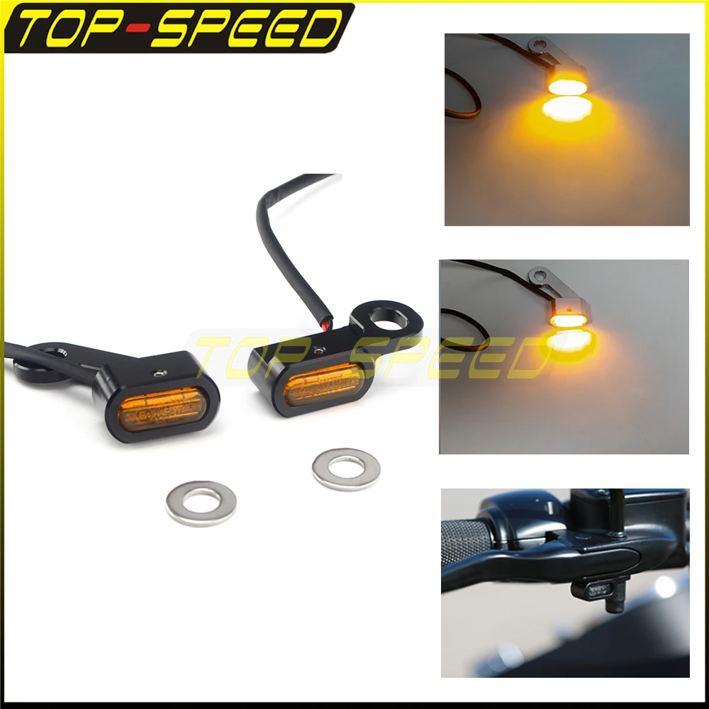 For Harley Sportster XL883 XL1200 XL 48 72 2004-2021 Motorcycle Front Turn Signal Light Mini LED Running Indicator Lamp 12V
For Harley Sportster XL883 XL1200 XL 48 72 2004-2021 Motorcycle Front Turn Signal Light Mini LED Running Indicator Lamp 12V