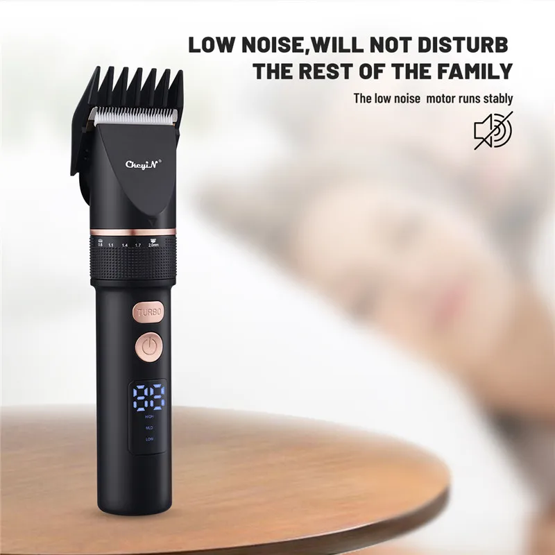 CkeyiN Usb Clipper Ceramic Blade Head Salon Men Hair Cutting Machine Barber Beard Trimmer Lcd Display Electric Trimmer Hair Cut
CkeyiN Usb Clipper Ceramic Blade Head Salon Men Hair Cutting Machine Barber Beard Trimmer Lcd Display Electric Trimmer Hair Cut