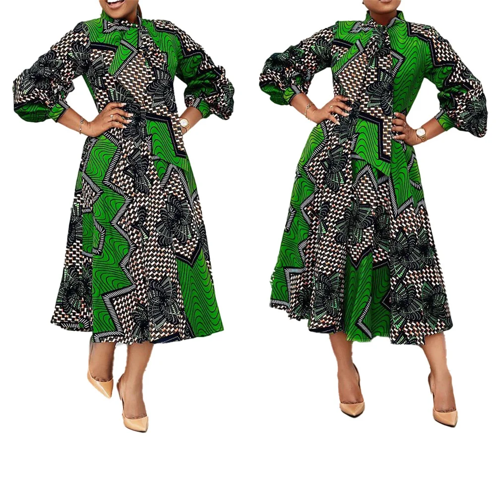 SSEURAT Women Printed Dress A Line Pleated Long Sleeves Midi Length with Bowtie Collar Vintage Ladies Robes
SSEURAT Women Printed Dress A Line Pleated Long Sleeves Midi Length with Bowtie Collar Vintage Ladies Robes
