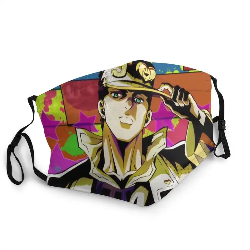 Fashion Jotaro Kujo Mask Breathable Japan Anime Jojo's Bizarre Adventure Face Mask Protection Cover Respirator Mouth Muffle
Fashion Jotaro Kujo Mask Breathable Japan Anime Jojo's Bizarre Adventure Face Mask Protection Cover Respirator Mouth Muffle