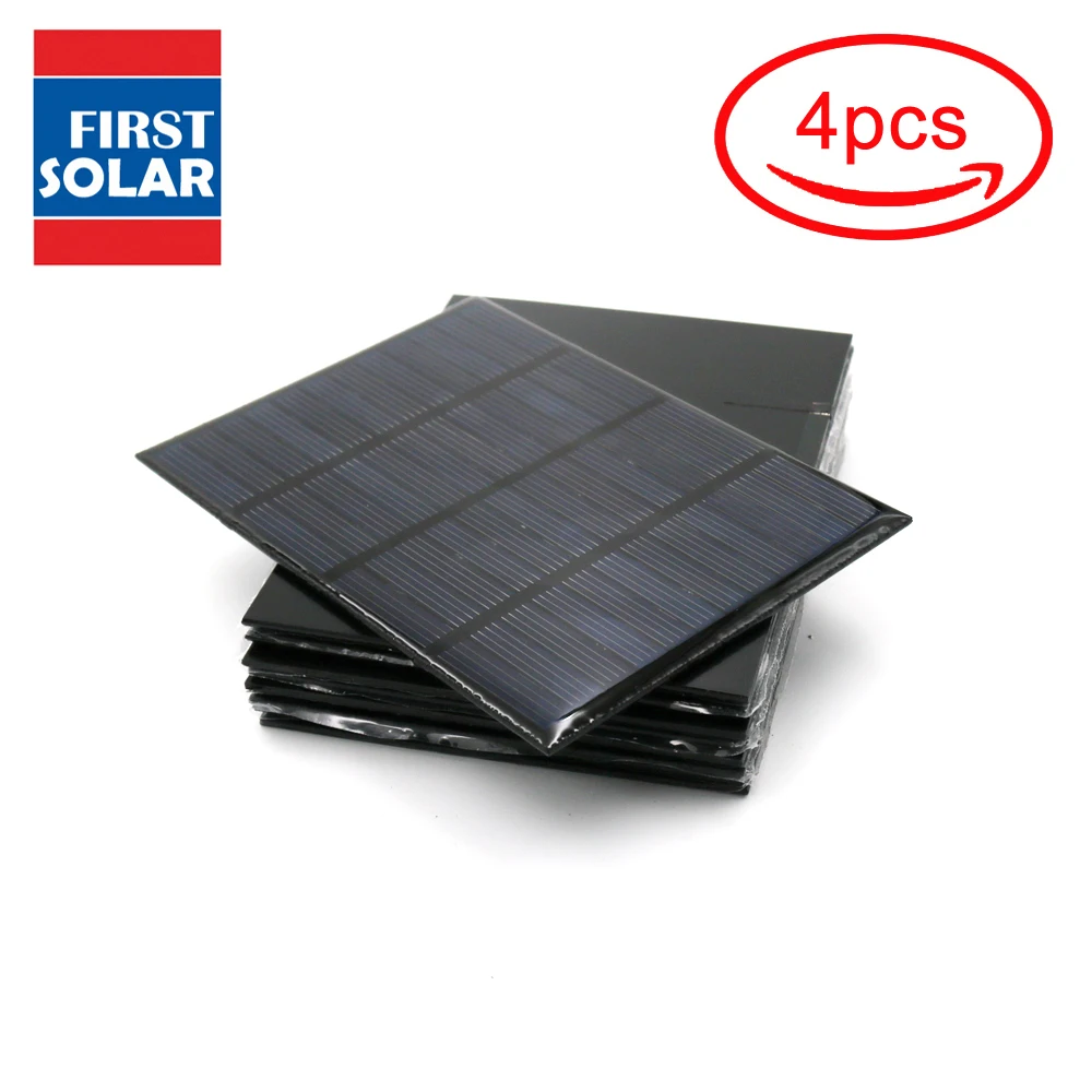 4pcs 12V1.5W Silicon Epoxy Solar Panels Module Mini Solar Cells For Charging Cellphone Battery Wholesale
4pcs 12V1.5W Silicon Epoxy Solar Panels Module Mini Solar Cells For Charging Cellphone Battery Wholesale