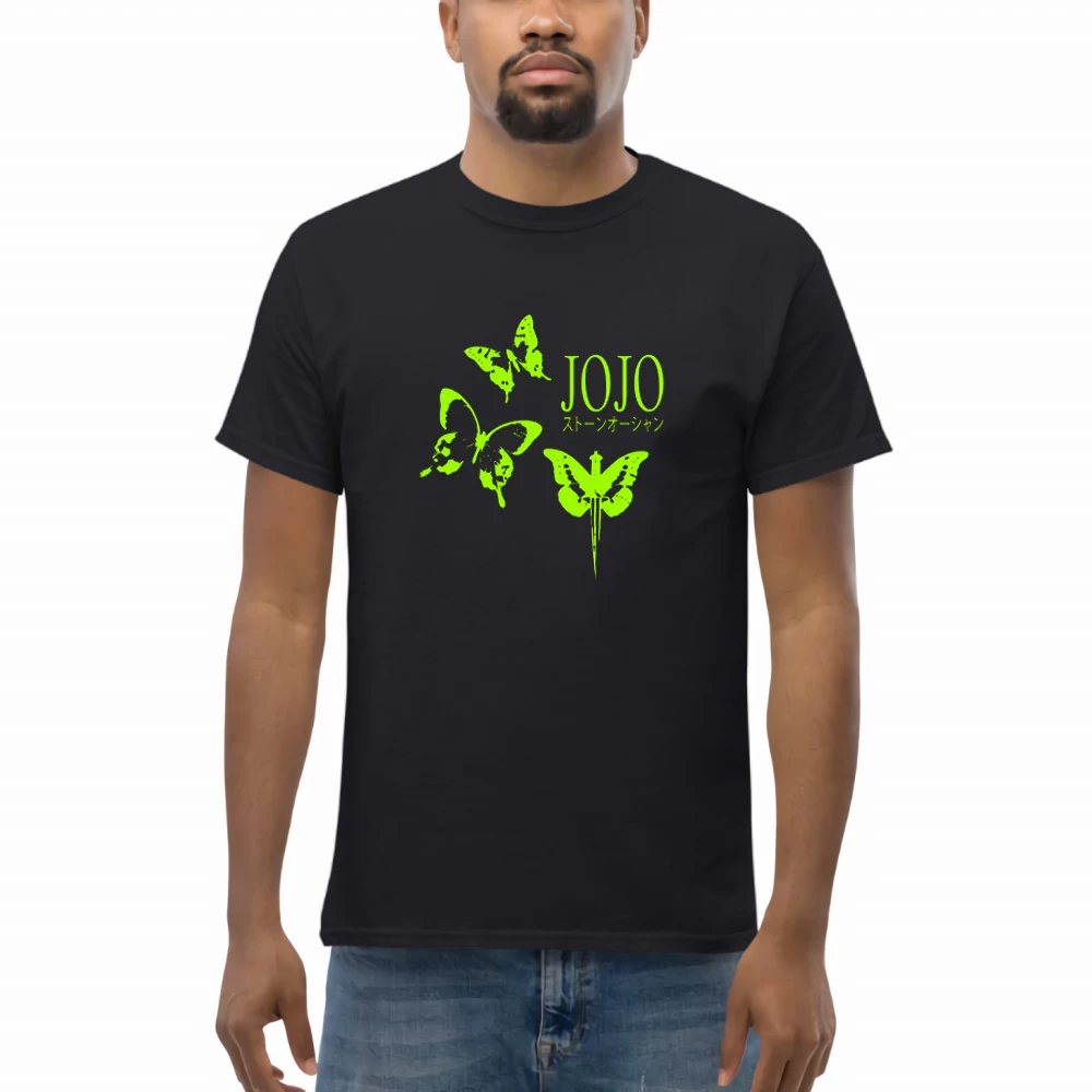 Футболка Jojo мужская с принтом, свободная рубашка с круглым вырезом, удобная уличная одежда, винтажный топ с круглым вырезом, на лето
Футболка Jojo мужская с принтом, свободная рубашка с круглым вырезом, удобная уличная одежда, винтажный топ с круглым вырезом, на лето