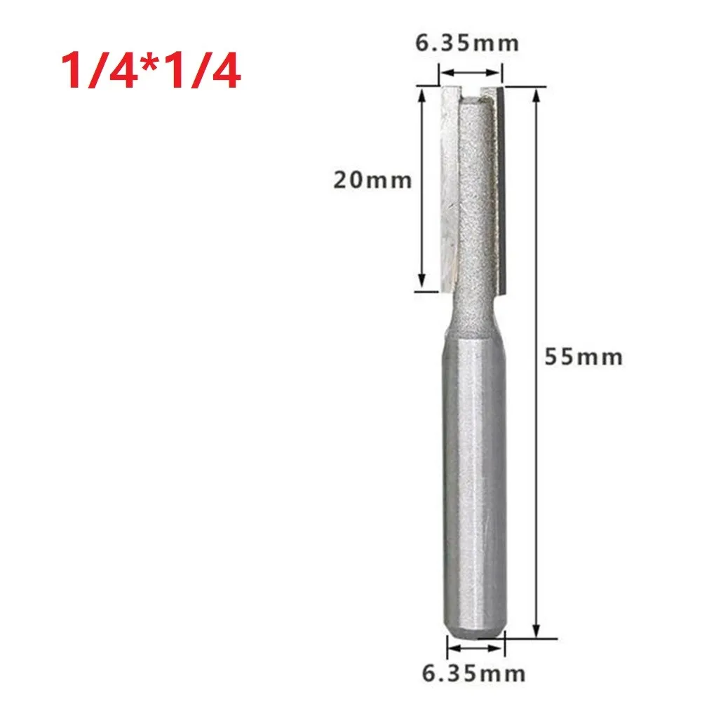 1/4Inch Shank Straight Flute Carbide Tipped Milling Cutter Tungsten Router Bit For Wood Tungsten Carbide Router Bit Woodwork
1/4Inch Shank Straight Flute Carbide Tipped Milling Cutter Tungsten Router Bit For Wood Tungsten Carbide Router Bit Woodwork