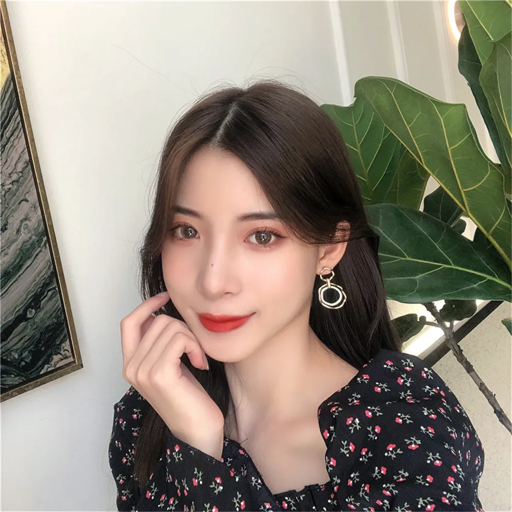 Shamir Korea Temperament Contracted Metal Circle Earrings In 2020, The New Girl Earrings Women Jewelry Gifts 
Shamir Korea Temperament Contracted Metal Circle Earrings In 2020, The New Girl Earrings Women Jewelry Gifts