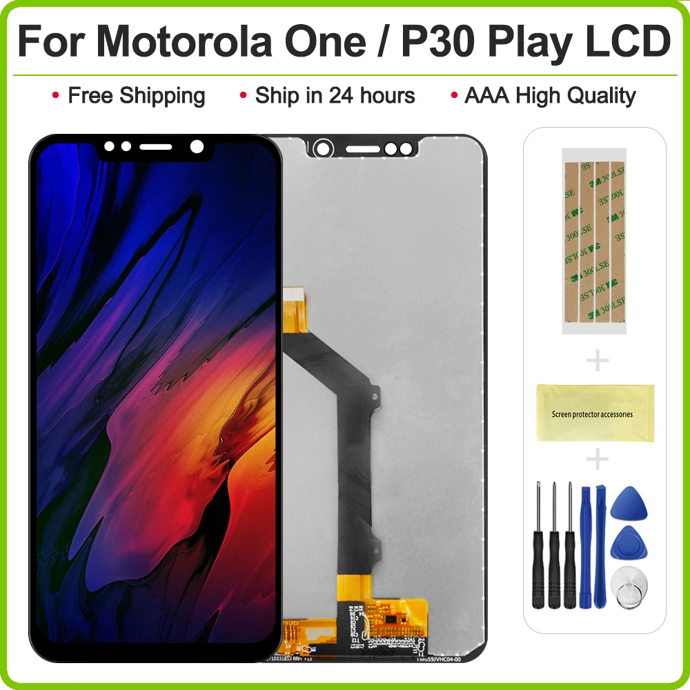 5.9"Original New LCD For Motorola Moto One P30 Play LCD Display Touch Screen For Motorola Moto P30 Play XT1941-1 XT1941-3 Screen
5.9"Original New LCD For Motorola Moto One P30 Play LCD Display Touch Screen For Motorola Moto P30 Play XT1941-1 XT1941-3 Screen